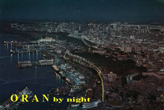 General vue of Oran from Sidi El-houari